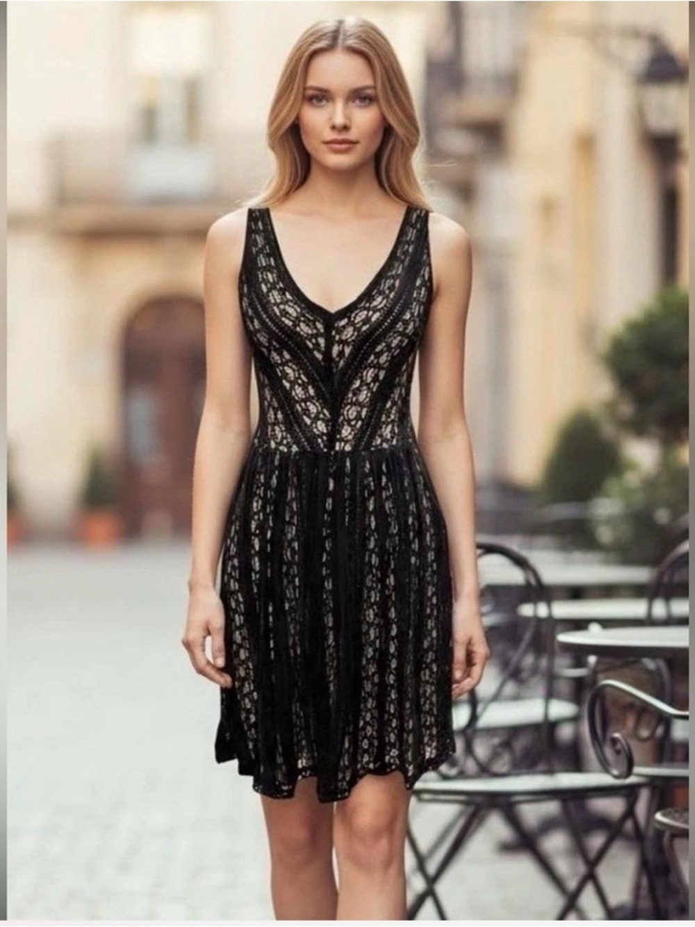 Moulinette Soeurs for Anthropologie Myrna Lace Dress Medium